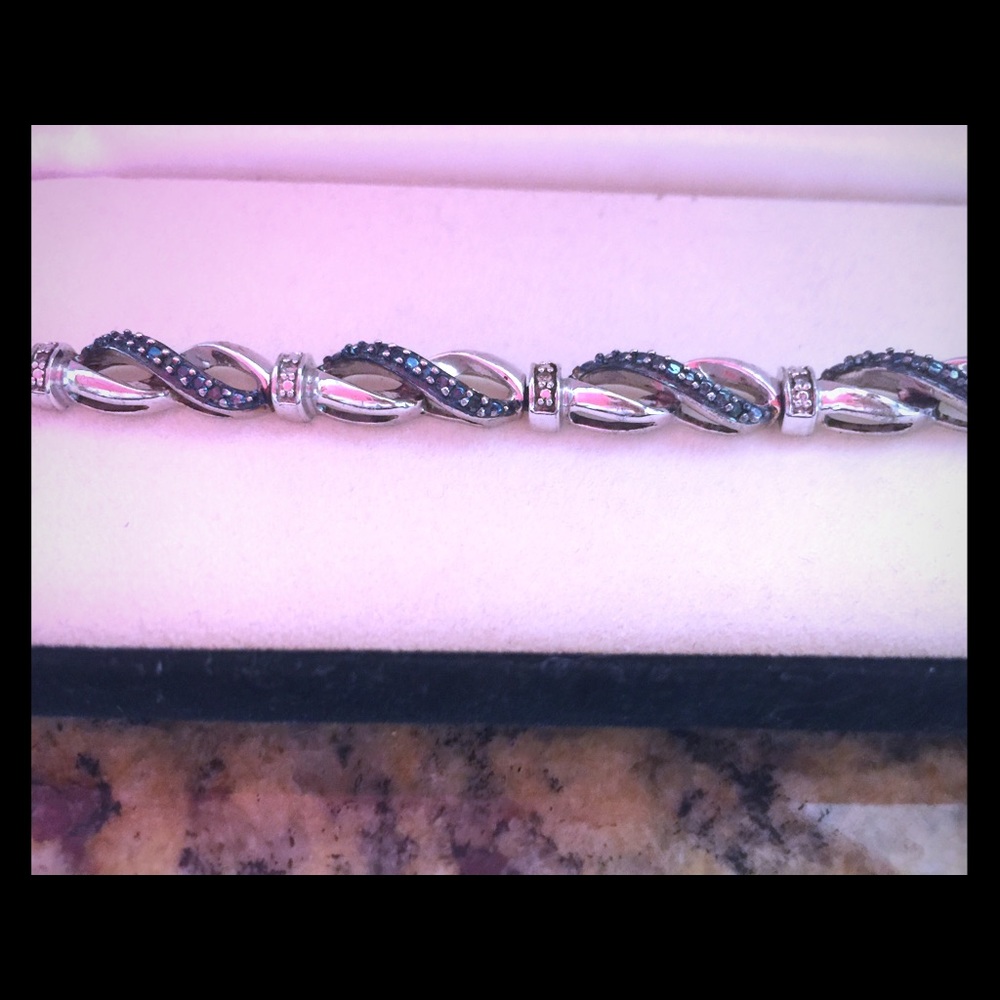 Kay Jewelers Blue Diamond Bracelet